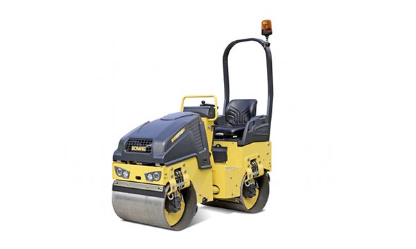 BOMAG 55/80/120 single or double drum vibratory roller for hire in Billingham
